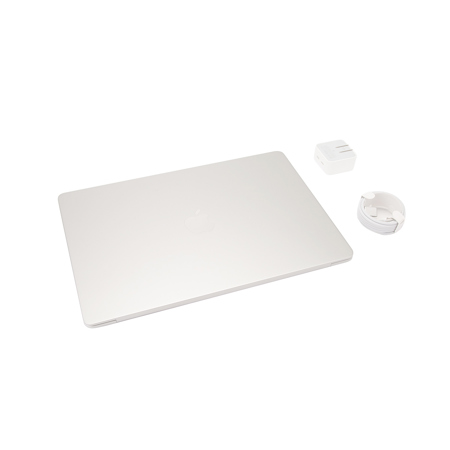Apple MacBook Air 15.3", M4 Chip with 10-Core CPU and 10-Core GPU, Early 2025, Silver 24GB 512GB 30W Adapter
