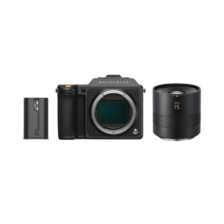 Hasselblad X2D 100C 100MP Medium Format Mirrorless Camera with XCD 75mm f/3.4 P Lens