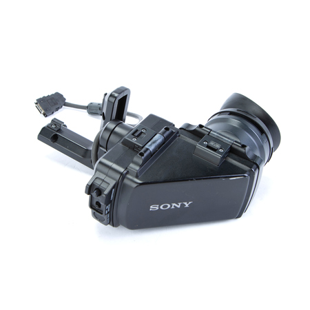 Sony DVFL350 3.5" Color LCD Viewfinder for PMW-F5 & PMW-F55, 960x540 Resolution, 270cd/m2 Brightness, 1.2 W Power Consumption