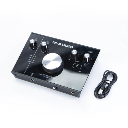 M-Audio M-Track 2X2 C-Series | 2-in/2-out USB Audio Interface (24-bit/192kHz)