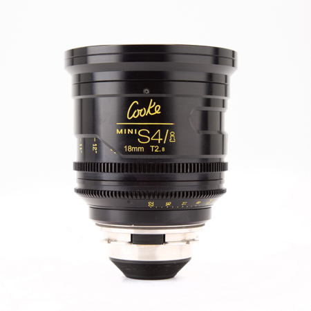 Cooke 18mm T2.8 miniS4/i Cine Lens - Focus Scales Marked in Feet - PL Mount