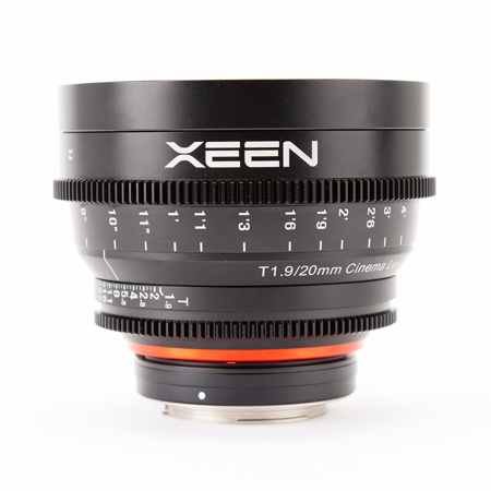 USED Rokinon XEEN 20mm T1.9 Professional Cine Lens for Canon USED Rokinon XEEN 20mm T1.9 Professional Cine Lens for Canon