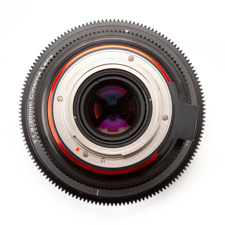 USED Rokinon XEEN 20mm T1.9 Professional Cine Lens for Canon USED Rokinon XEEN 20mm T1.9 Professional Cine Lens for Canon