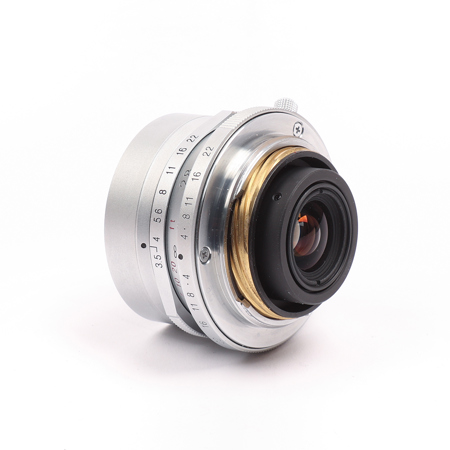 Voigtländer COLOR SKOPAR 28mmF3.5 L Voigtlander Color Skopar 28mm F3.5 L Wide Angle Prime Lens Silver