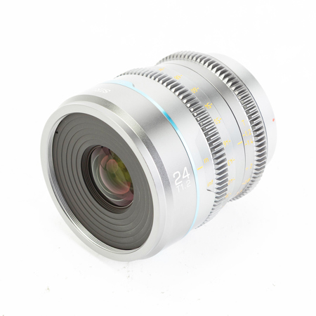 USED Sirui Night Walker 24mm T1.2 Cine Lens for Sony E Gunmetal Gray