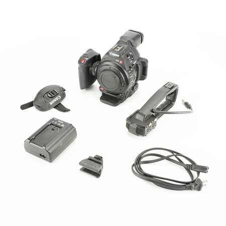 Canon EOS C100 Mark II Cinema Camcorder Body with Dual Pixel CMOS AF Feature Upgrade - EF Lens Mount