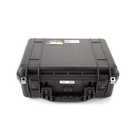 Bright Tangerine Pelican 1450 Hard Case with Custom Cut Foam for Revolvr Follow Focus Kit