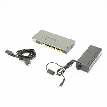 Netgear GS108PP 8-Port Gigabit Ethernet PoE+ Unmanaged Switch