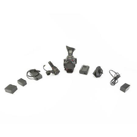 Canon EOS C100 Mark II Cinema Camcorder Body with Dual Pixel CMOS AF Feature Upgrade - EF Lens Mount