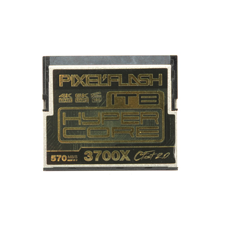 PixelFlash 1TB CFast 2.0 Card 3700X HyperCore 570MB/s