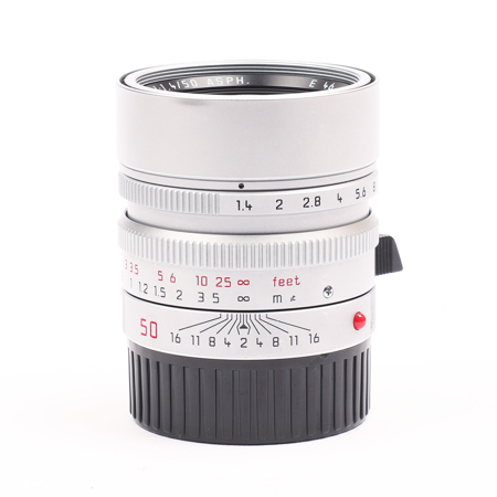 USED Leica 50mm f/1.4 SUMMILUX-M Aspherical, Manual Focus (Non 6
