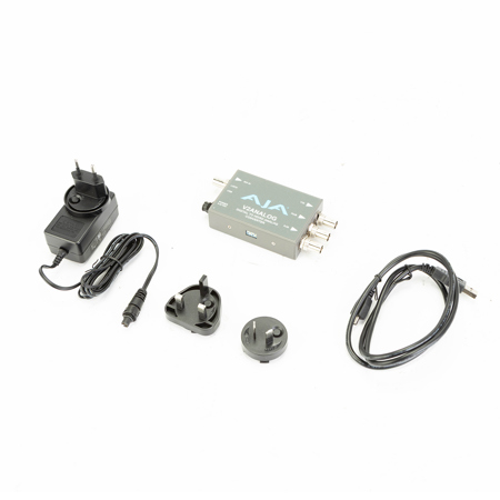 AJA V2Analog HD/SD-SDI to Component/Composite Analog Mini-Converter