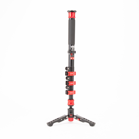 iFootage Cobra 2 C180-II 4 Section Carbon Fiber Monopod, 22 lbs Capacity, 71" Maximum Height - Version II