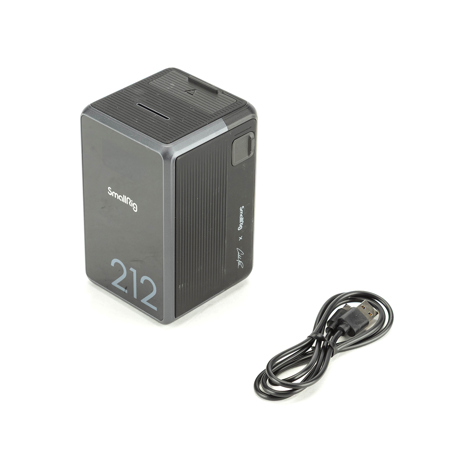 SmallRig x Caleb Pike VB212 212Wh mini V-Mount Rechargeable Lithium-Ion Battery