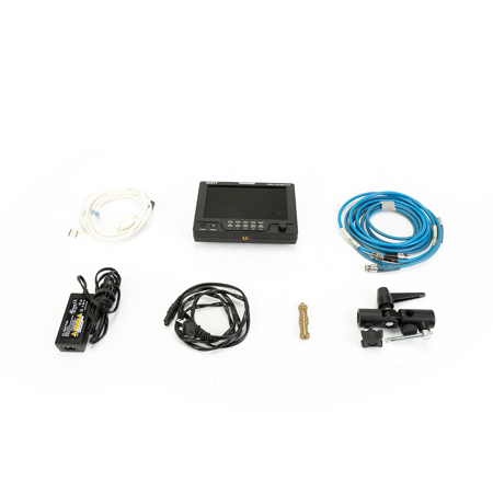 SWIT Electronics S-1071H 7" 3G/HD/SD-SDI/HDMI/CVBS On-Camera LED Monitor with Either V-Mount or Gold Mount or DV Mount Battery Plate, 1024x600