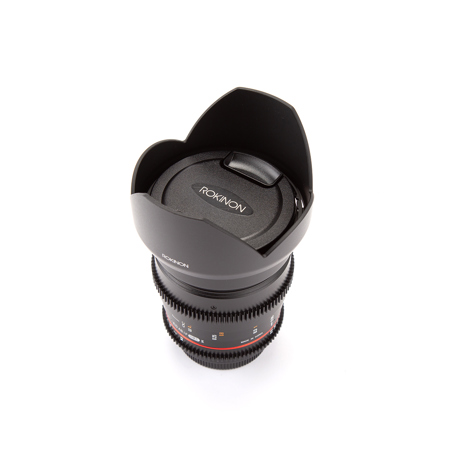 Rokinon 24mm T1.5 Cine Wide Angle Lens for Canon EF Mount, 12 Groups/13 Elements, 9.8" Minimum Focusing Distance