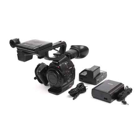 Canon EOS C300 Cinema EOS Camcorder Body with Dual Pixel CMOS AF Feature Upgrade - EF Lens Mount
