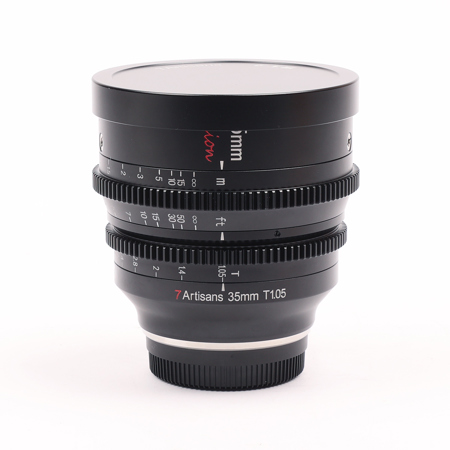 7artisans Photoelectric 35mm T1.05 Vision Cine Lens for Fujifilm X, Black