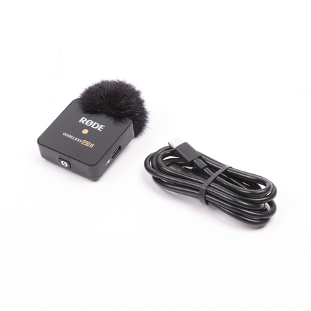 Rode Transmitter for Wireless GO II Microphone System, Black