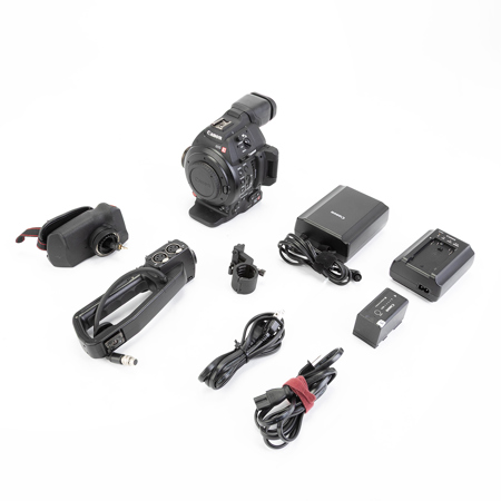 Canon EOS C100 Mark II Cinema Camcorder Body with Dual Pixel CMOS AF Feature Upgrade - EF Lens Mount