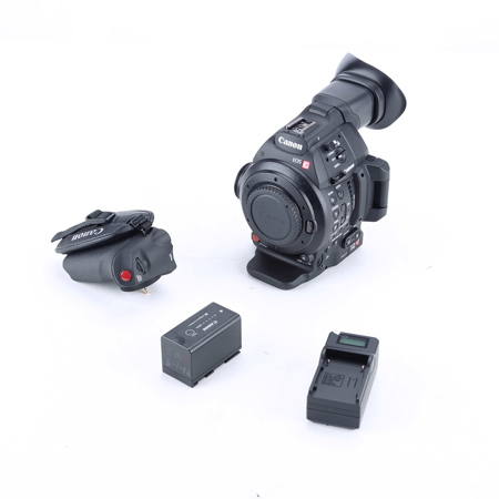 Canon EOS C100 Mark II Cinema Camcorder Body with Dual Pixel CMOS AF Feature Upgrade - EF Lens Mount