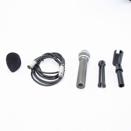 Samson SAQ2U Recording Package with USB/XLR Microphone and HP20 Headphones