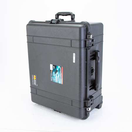 Pelican 1610 Watertight Hard Case with TrekPak Divider System, Black