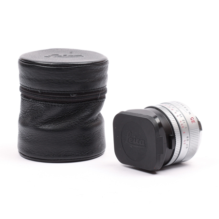 Leica 35mm f/2 SUMMICRON-M Aspherical, Manual Focus (6-Bit Coded) Lens for M System - Chrome Finish