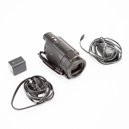 Sony FDR-AX53 16.6MP 4K Ultra HD Handycam Camcorder, 20x Optical Zoom, Black