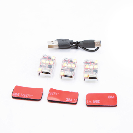 Firehouse Technology Tactical Micro 3-Light Kit with Gimbal Guard for DJI Neo Drone