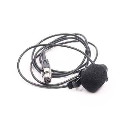 Shure WL185 Cardioid Lavalier Microphone, 4' Cable, TA4-F 4-Pin Connector