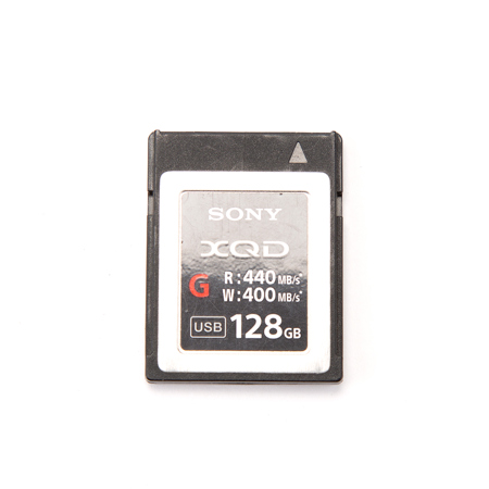 Sony G Series 128GB XQD Memory Card, 400MB/s Write Speed, 440MB/s Read Speed