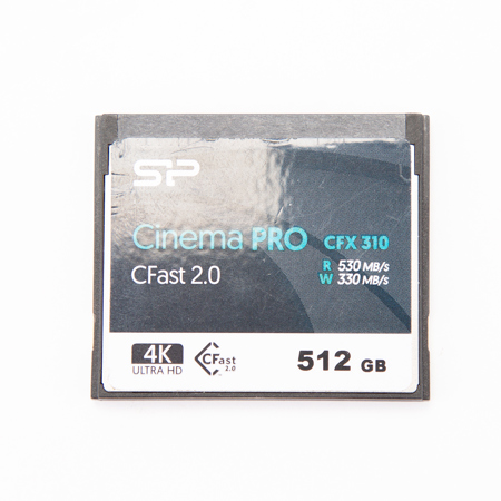 SILICON POWER 512GB CINMA PRO CFAST 2.0
