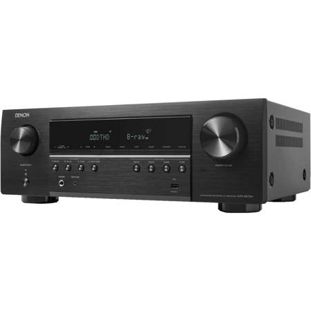 Denon AVR-S670H 75W 5.2-Channel 8K Network AV Receiver with HEOS, Black