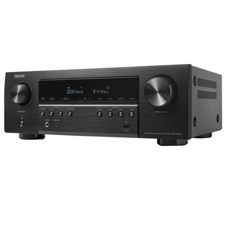 Denon AVR-S770H 75W 7.2-Channel 8K Network AV Receiver with HEOS, Black