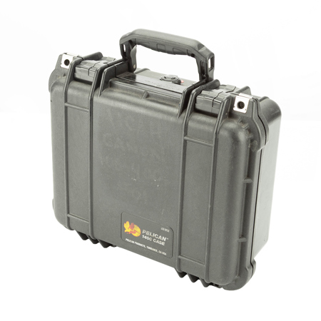 Pelican 1400 Watertight Hard Case with Foam Insert - Black
