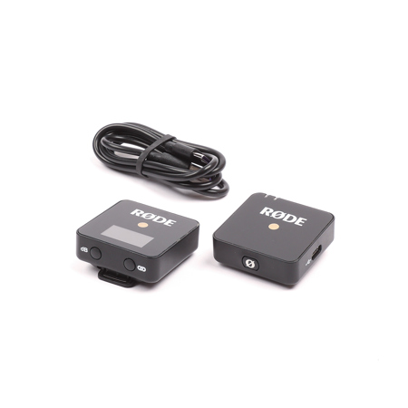 Rode Microphones Wireless GO Compact Microphone System Includes Tansmitter and Receiver