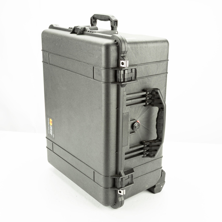 Pelican 1610 Watertight Hard Case with Wheels, without Foam - Black