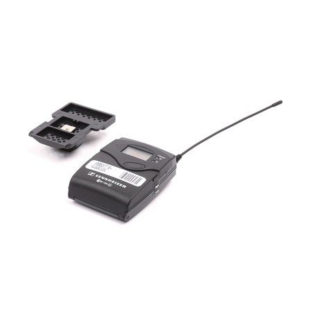 Sennheiser EK 100 G3 Portable Diversity Receiver with CA 2 Camera Adapter, Frequency Band A1: 470-516MHz