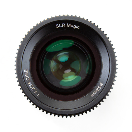 Sony eマウント用　SLR Magic 1:1,2/35 フルサイズ　1.2 Affordable 35mm F1.2 Lens for Sony Full Frame - SLR MAGIC Cine