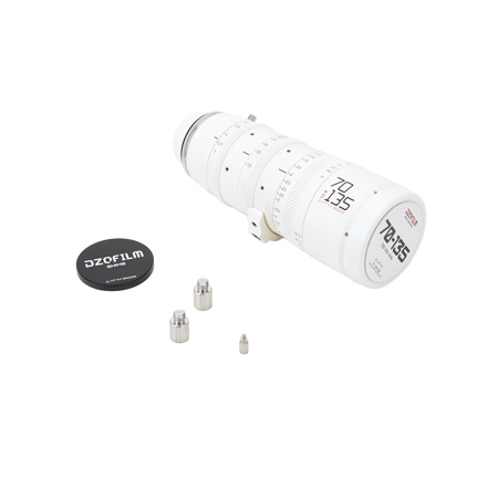 DZOFILM Catta 70-135mm T2.9 Cine Lens for Sony E, White