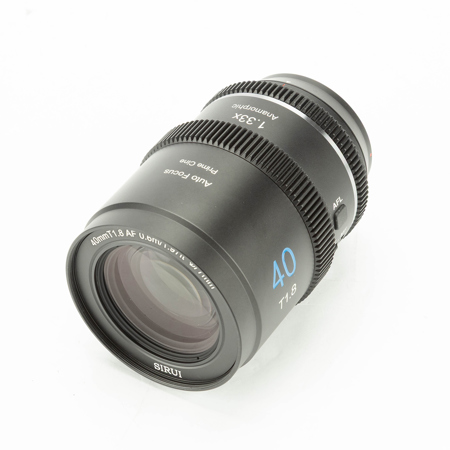 USED Sirui 40mm T1.8 1.33x Anamorphic Cine Lens, Sony E Neutral Flare