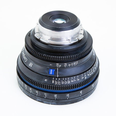 USED Zeiss Compact Prime CP.2 18mm f/3.6 T PL Bayonet Mount Lens