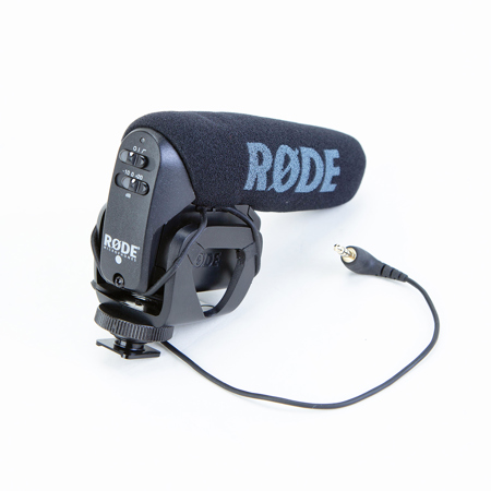 Rode Microphones VideoMic Pro Directional On-Camera Microphone with Rycote Lyre Shockmount