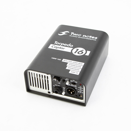Two Notes Torpedo Captor Reactive Loadbox, DI and Attenuator - 16 Ohm