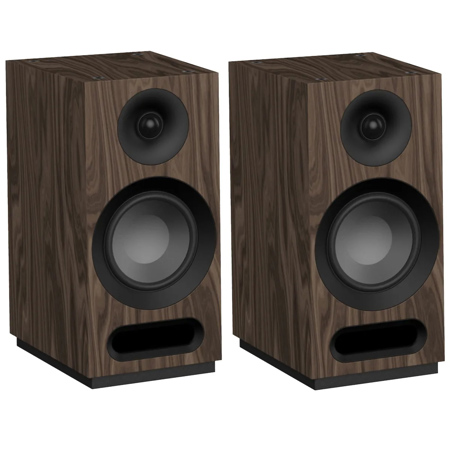 Jamo S 803 Bookshelf Dolby Atmos Ready Speakers, Walnut, Pair