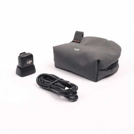 DJI Mic Mini Clip-On Transmitter with Built-In Microphone, Infinity Black