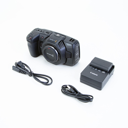 Blackmagic Design Pocket Cinema Camera 4K Body Only With Active Micro Four Thirds Lens Mount (No DaVinci Resolve Dongle)