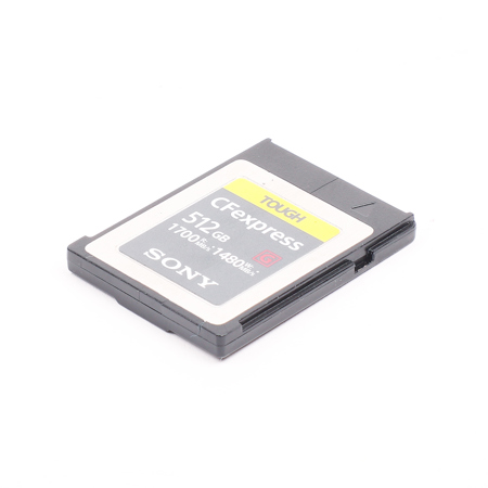 Sony 512GB CFexpress Type B Tough Memory Card, 1700 MB/s Read, 1480 MB/s Write