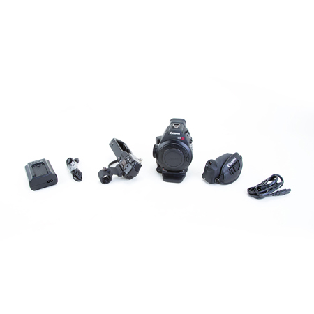 Canon EOS C100 Cinema Camcorder Body with Dual Pixel CMOS AF Feature Upgrade - EF Lens Mount